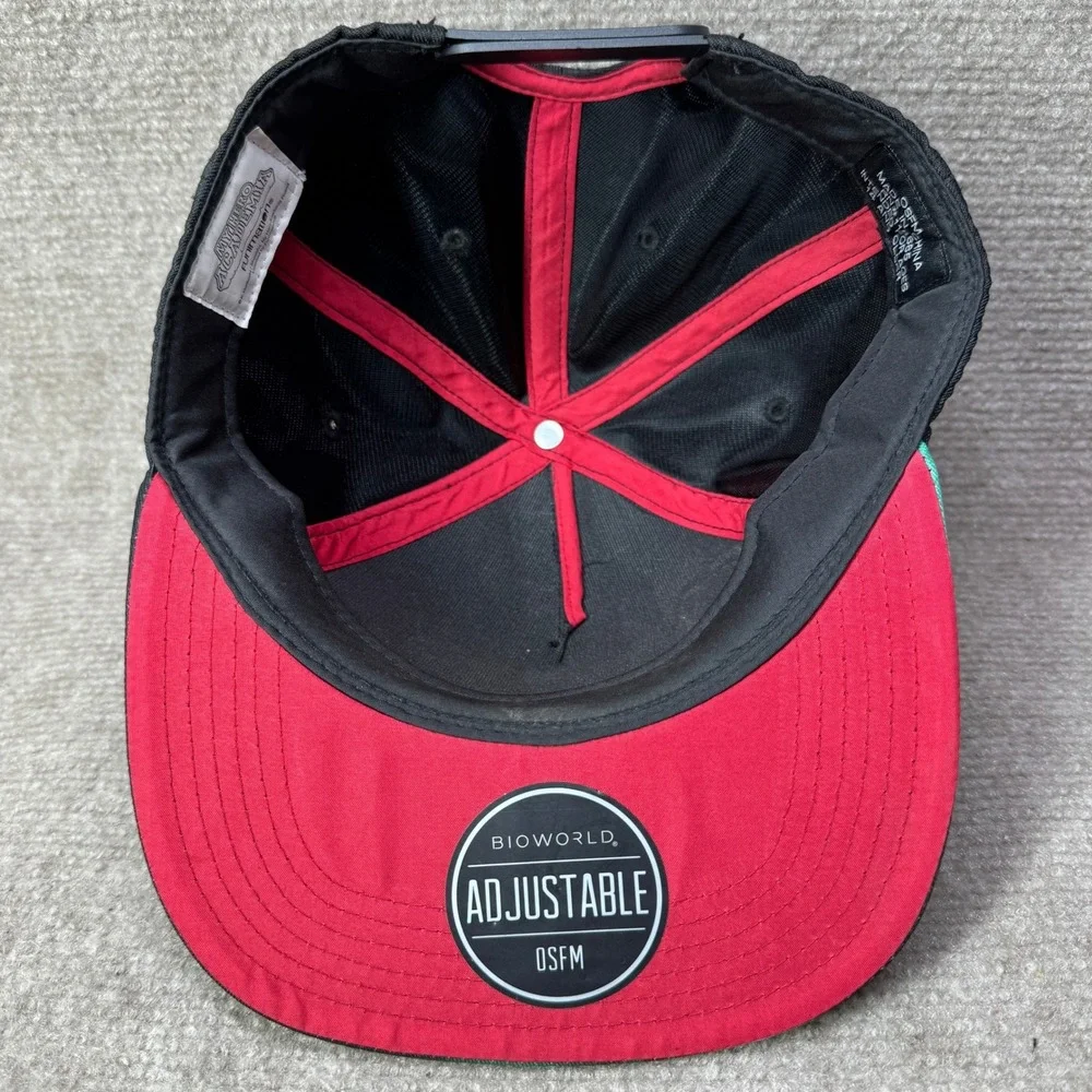 My‎ Hero Academia Bioworld Snapback Hat Kids OSFM Black Deku Anime Manga Cap